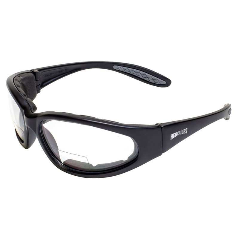 Hercules +2.50 Clear Anti-Fog Bifocal Safety Lenses